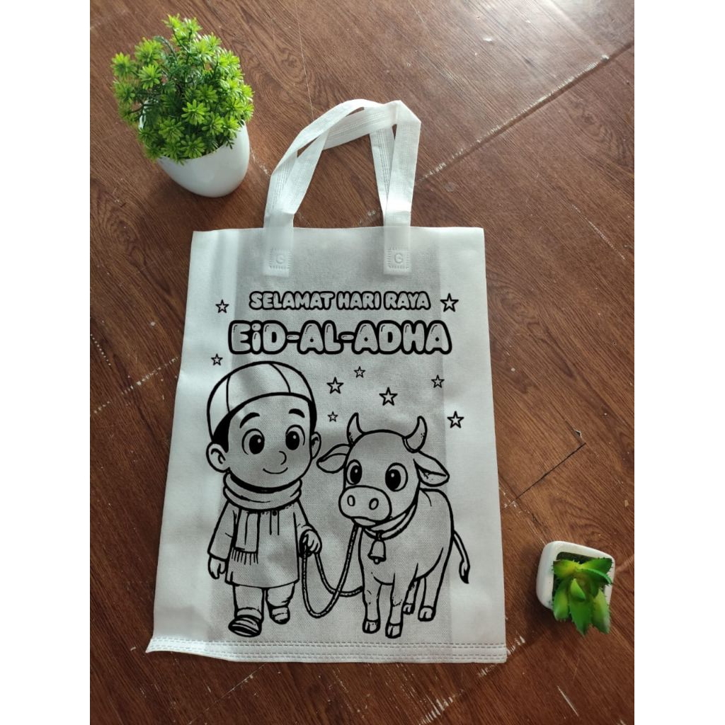 

tas lukis spesial tema idul adha