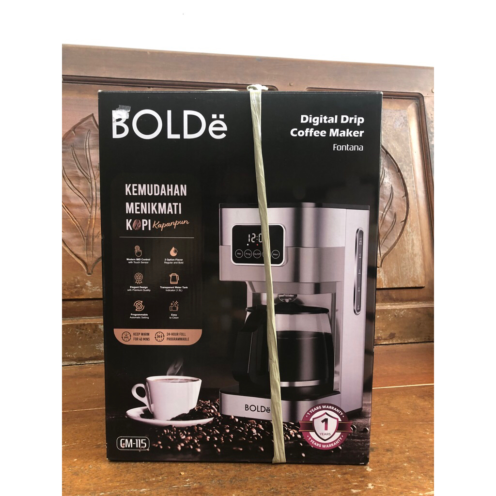 Bolde Digital Drip Cofee Maker Fontana [Preloved]