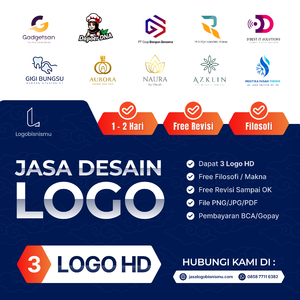 JASA DESAIN LOGO Profesional untuk usaha, perusahaan | Logo Design untuk perusahaan / UMKM / Bisnis