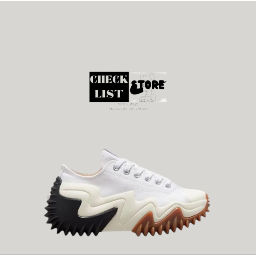SEPATU CONVERSE RUN STAR MOTION OX SNEAKERS ORIGINAL 100% (WOMEN) 172896C WHITE
