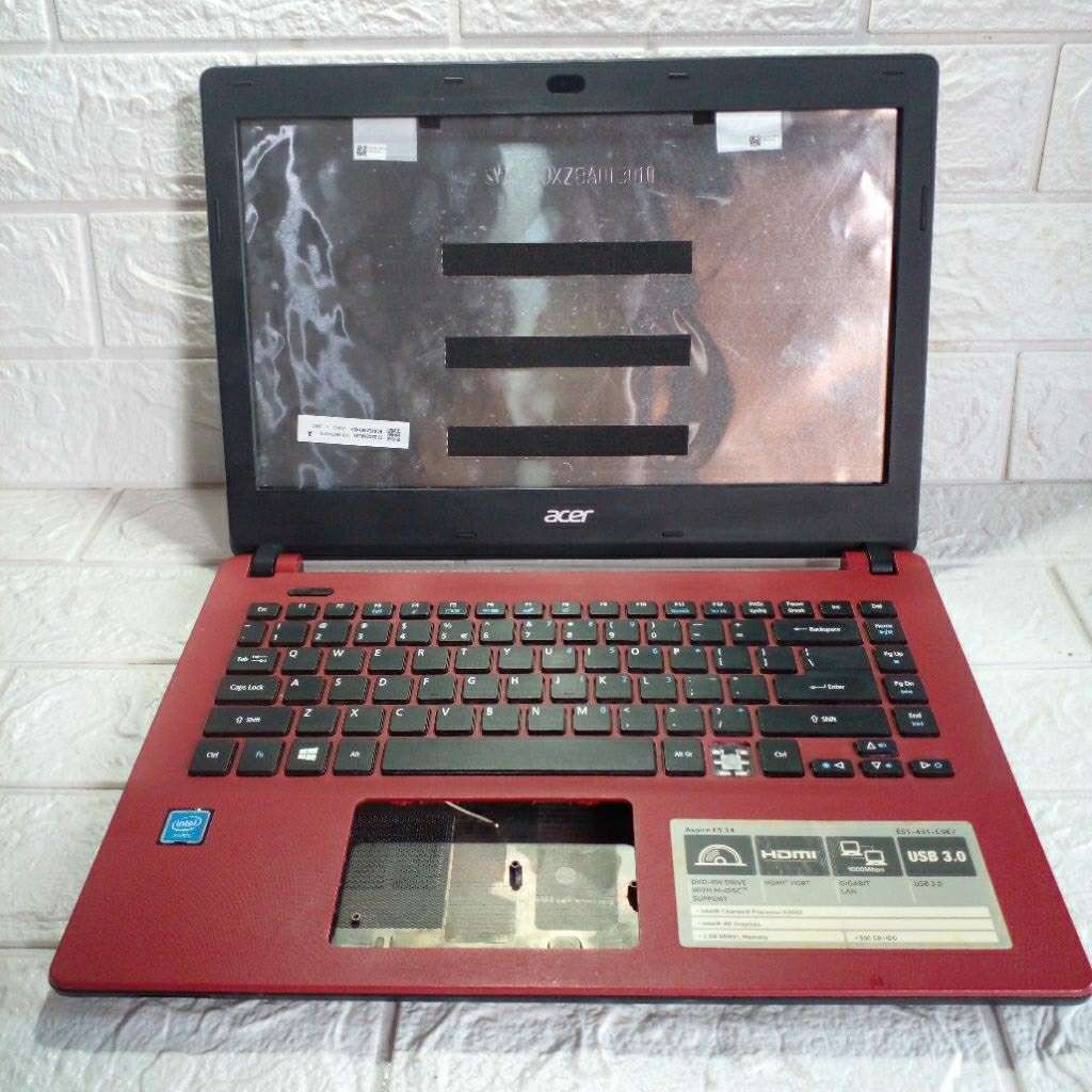 Casing body kesing case acer aspire es 14 series es1-431 es1-411 ori