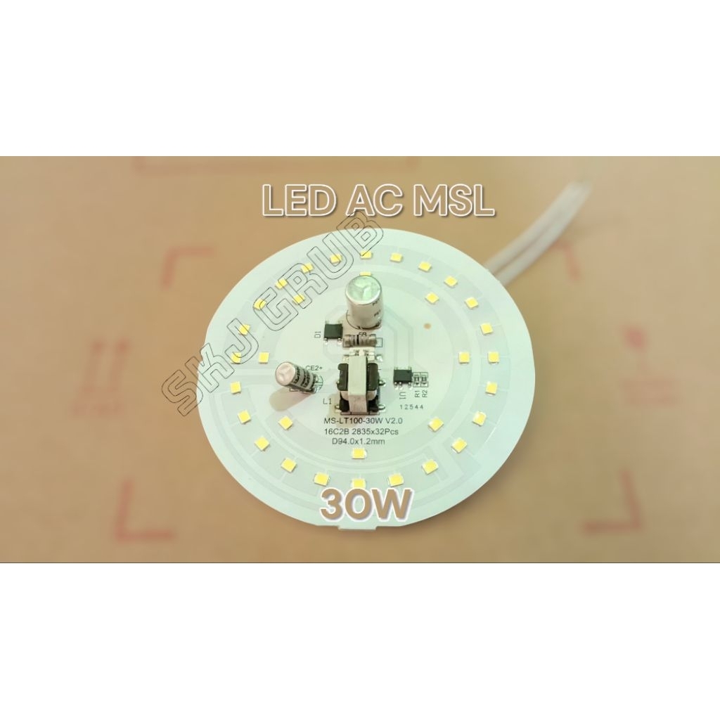 pcb led ac msl 30w