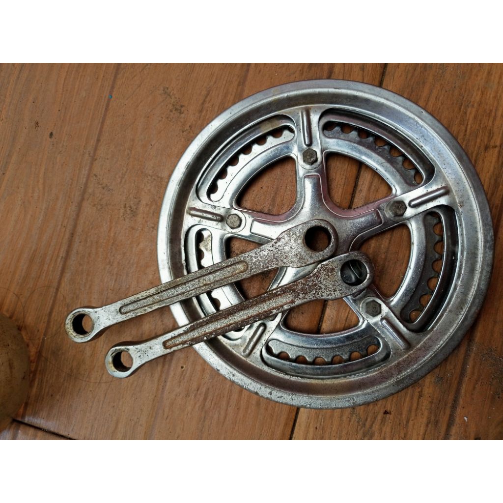 Crank Sepeda Balap Jadul 2 speed