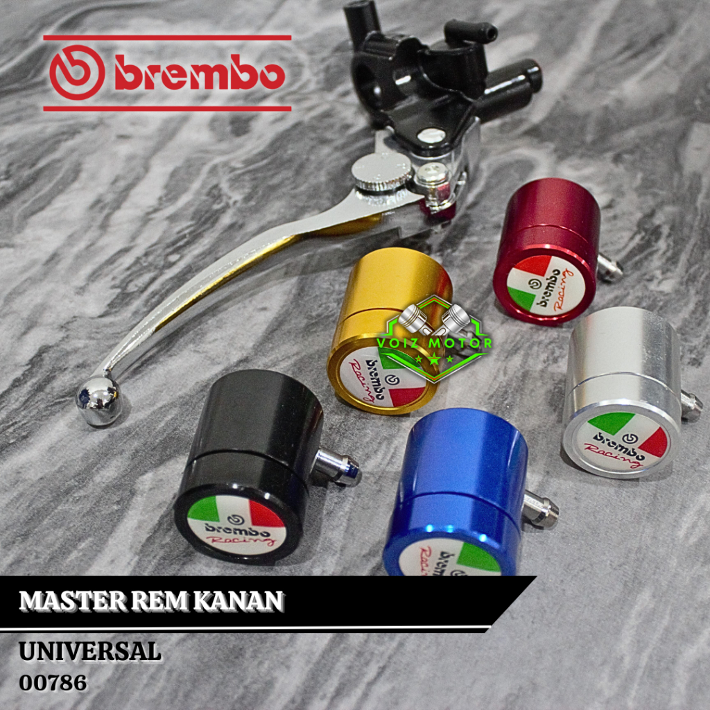 Master Rem Kanan Plus Tabung Cnc Brembo Handle Master Rem Kanan Universal Motor Cnc 1 Tabung