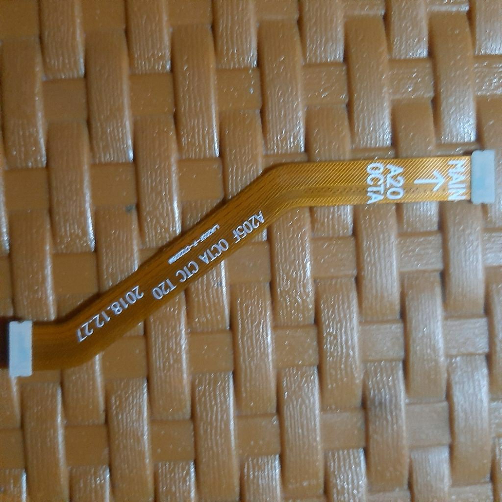 fleksibel lcd samsung A20 original copotan