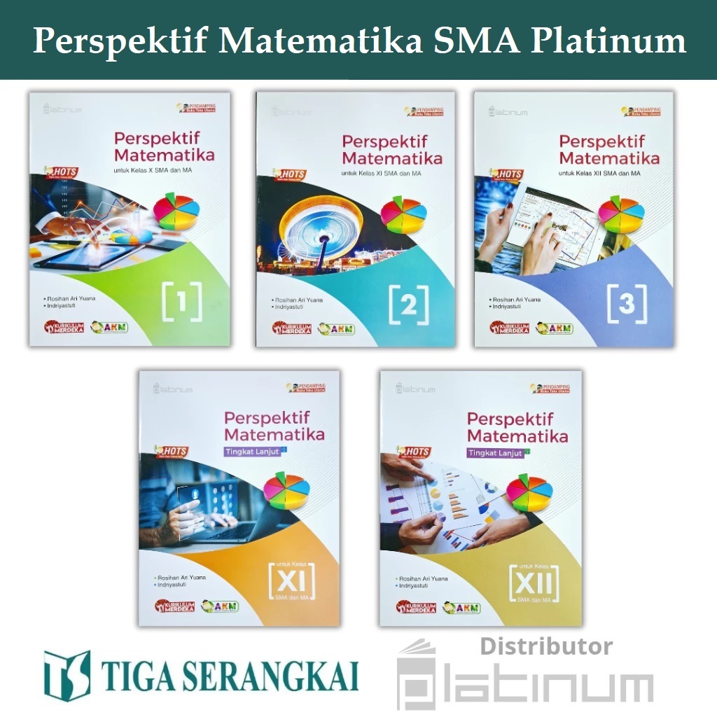 Buku Matematika SMA / Perspektif Matematika Kelas 10 11 12 SMA / Kurikulum Merdeka / Platinum