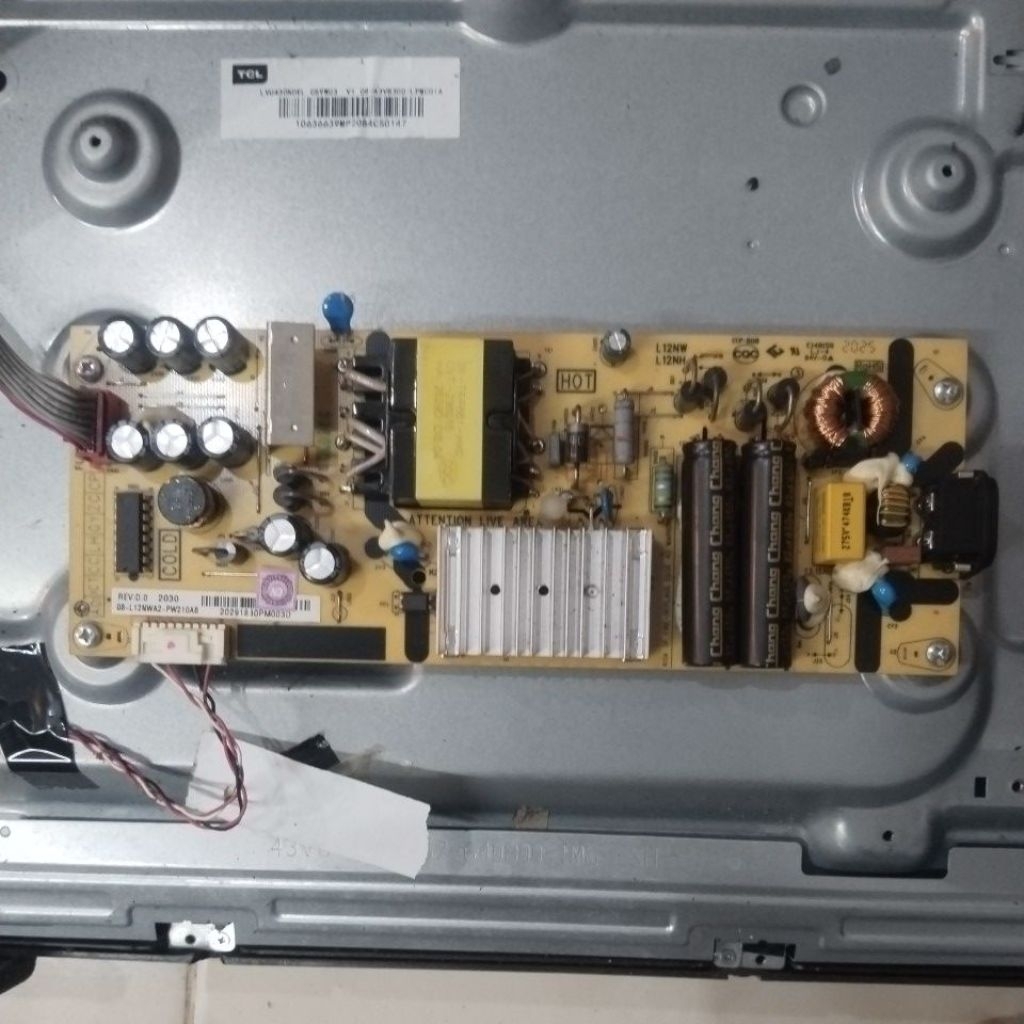 power supply tcl 43p715