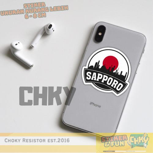 

Stiker Sticker Vinyl Laminasi SAPP0RO CITY OF JAPAN