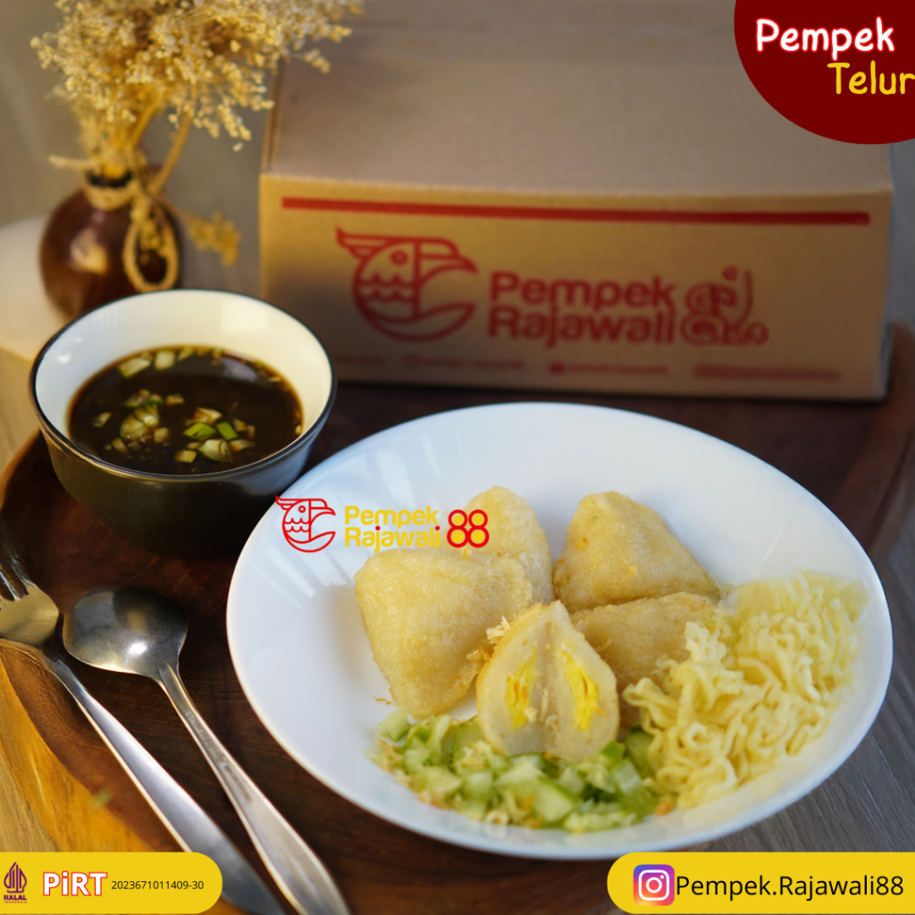 

Pempek Palembang Asli Rajawali88 Pempek Kecil Telur 10 Pcs