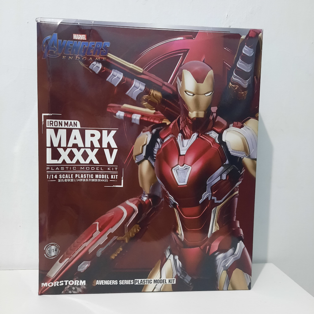 Action Figure Morstorm Marvel Avengers Iron Man Mark LXXXV Plastic Model Kit Deluxe