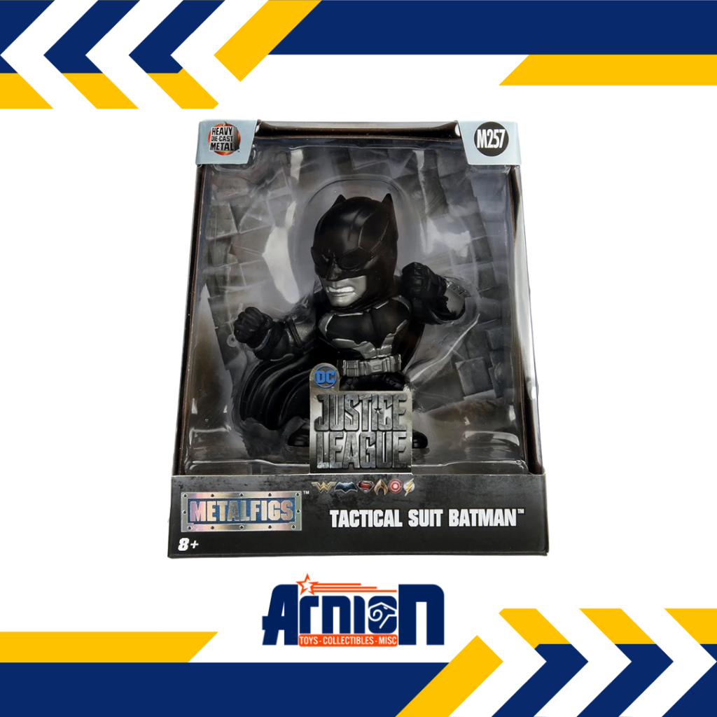 Diecast Figure Jada Metalfigs Batman Tactical Suit 4 Inchi