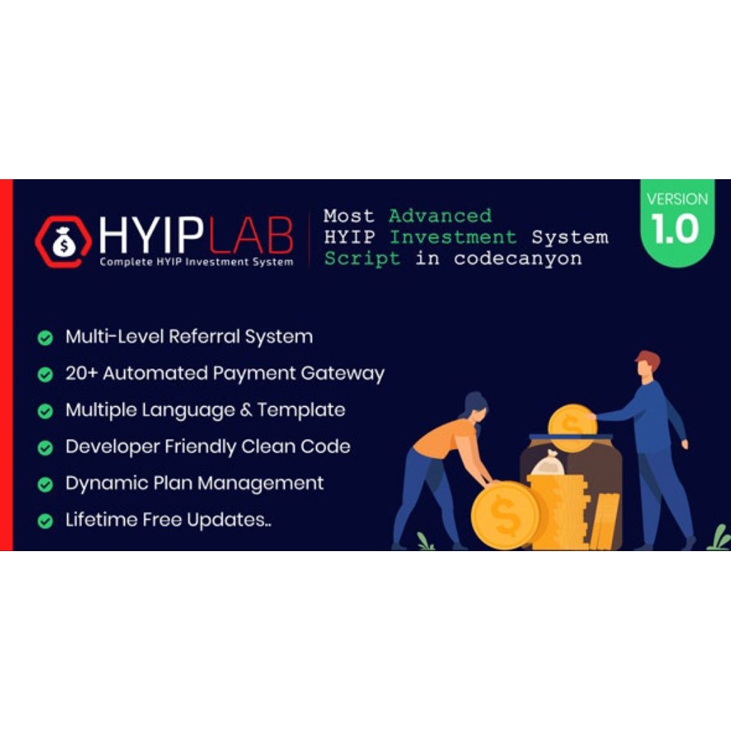 HYIPLAB - COMPLETE HYIP INVESTMENT SYSTEM