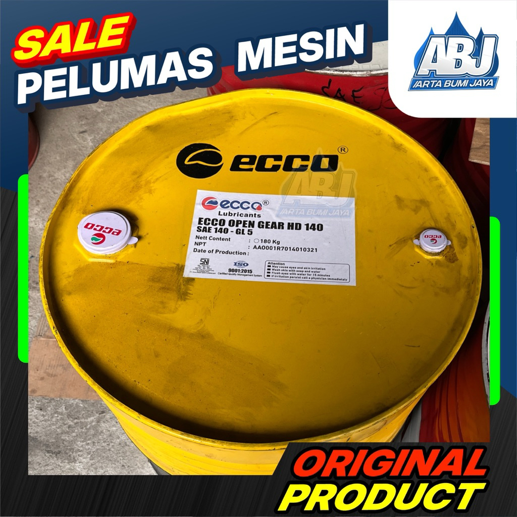Ecco Gear Oil SAE 140 Gear Box Transmisi 1Kg/1L Drum