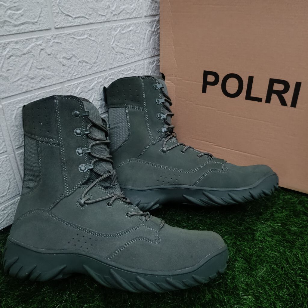Sepatu PDL Hijau Jatah Polri 2023 / Sepatu PDL Hijau Jatah Polri