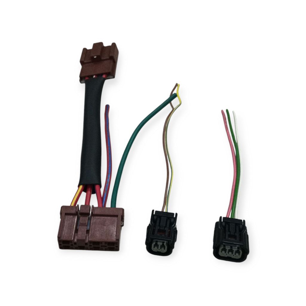 Soket ECU ECM motor Genio dan soket injektor, soket TPS Genio motor Honda