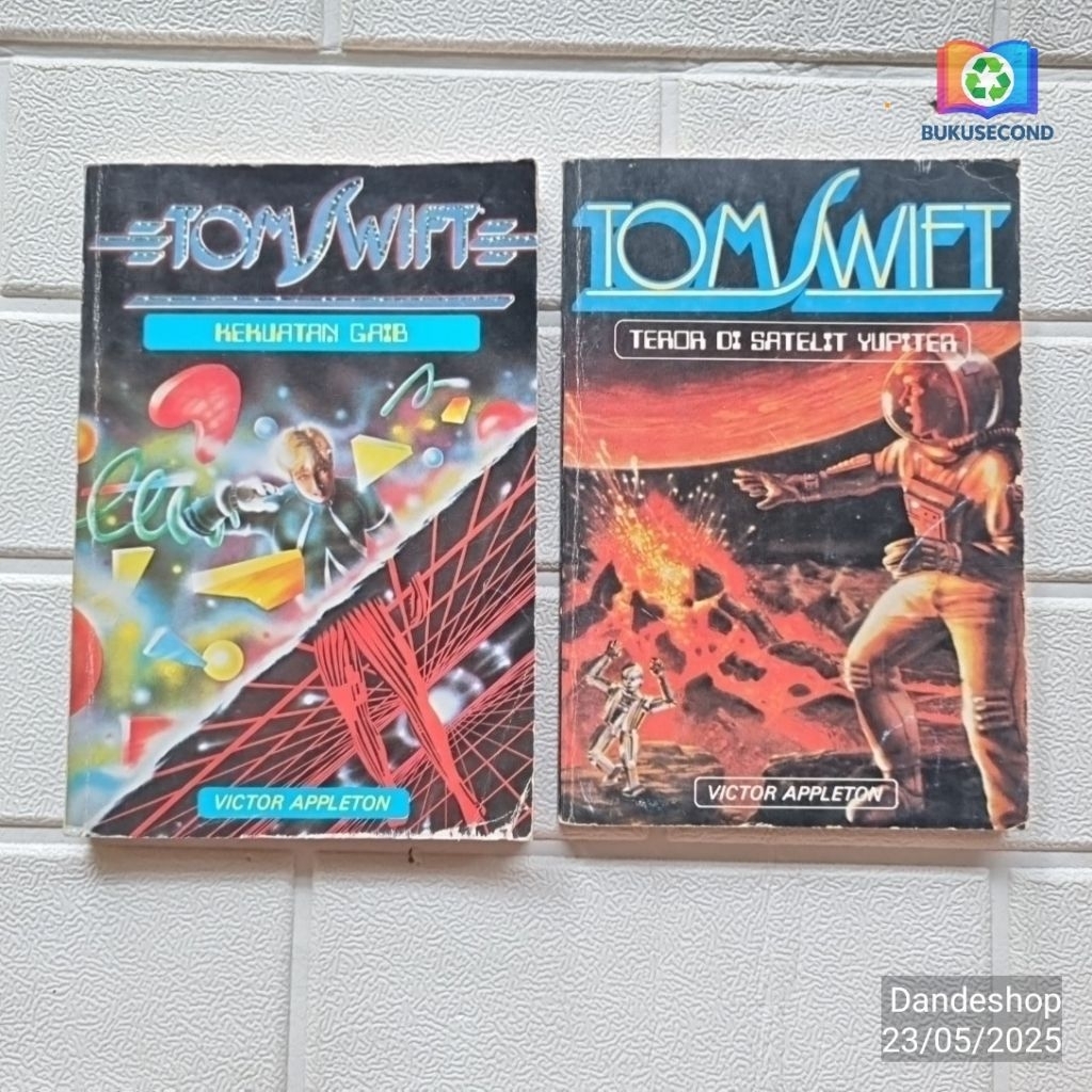 Tom Swift by Victor Appleton - Novel Klasik Bekas Preloved Original