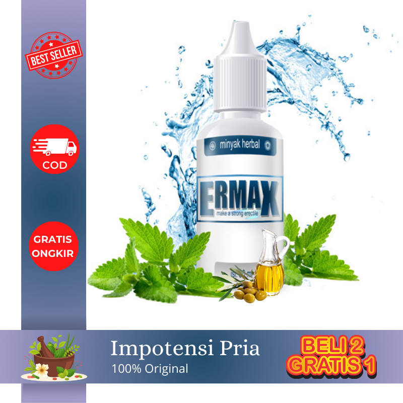 [PROMO] Obat Herbal Oles Alami Bantu Pembesar Vitalitas Pria Ampuh Ermax Pengeras AlatKelamin Laki A