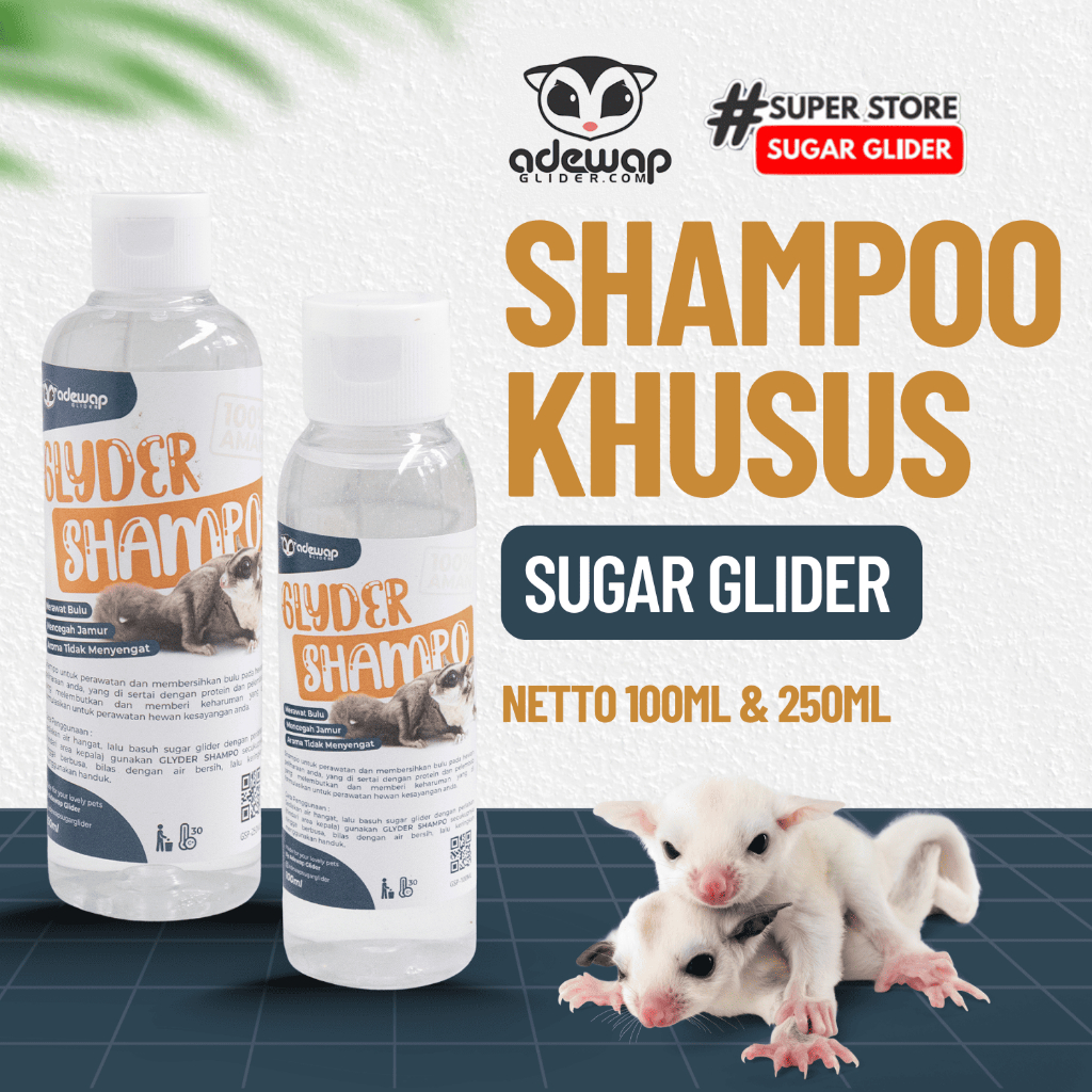 ADEWAP GLIDER Shampoo Hewan Peliharan Sugar Glider