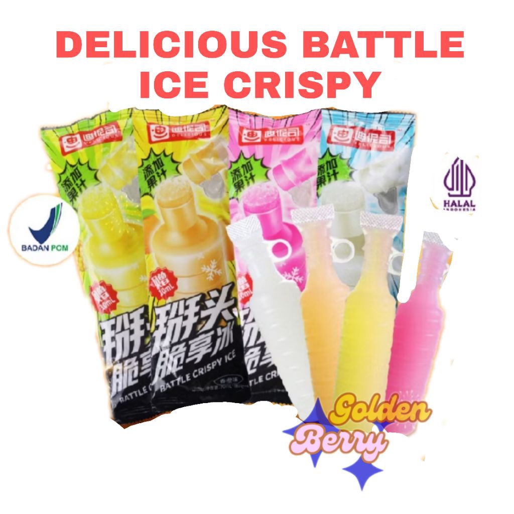

DELICIOUS BATTLE ICE CRISPY- ICE JELLY