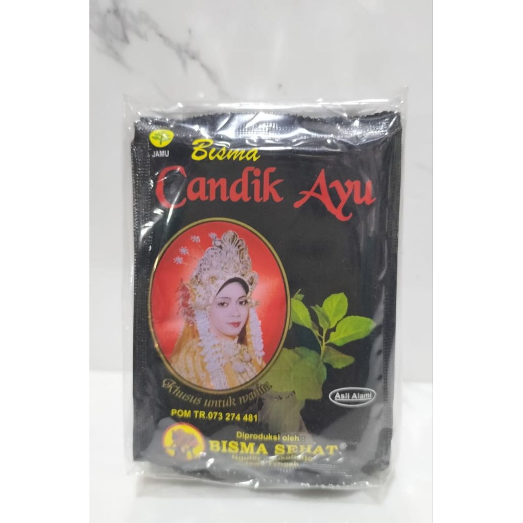 

Jamu Candik Ayu - Bisma Sehat kemasan pack isi 10 sachet