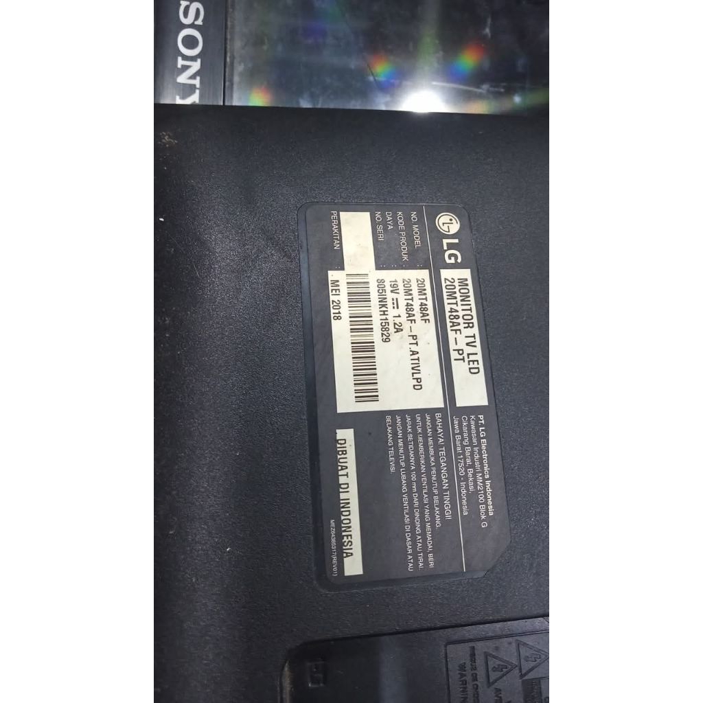 LG 20MT48AF mainboard
