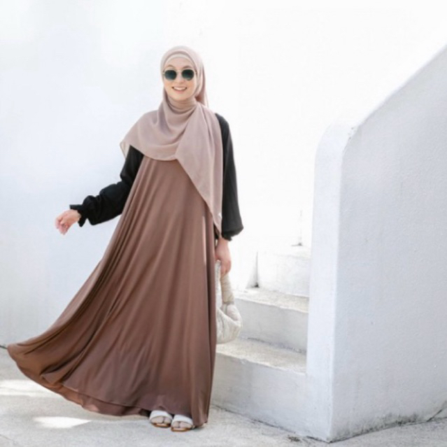 preloved overall khalewale warna choco