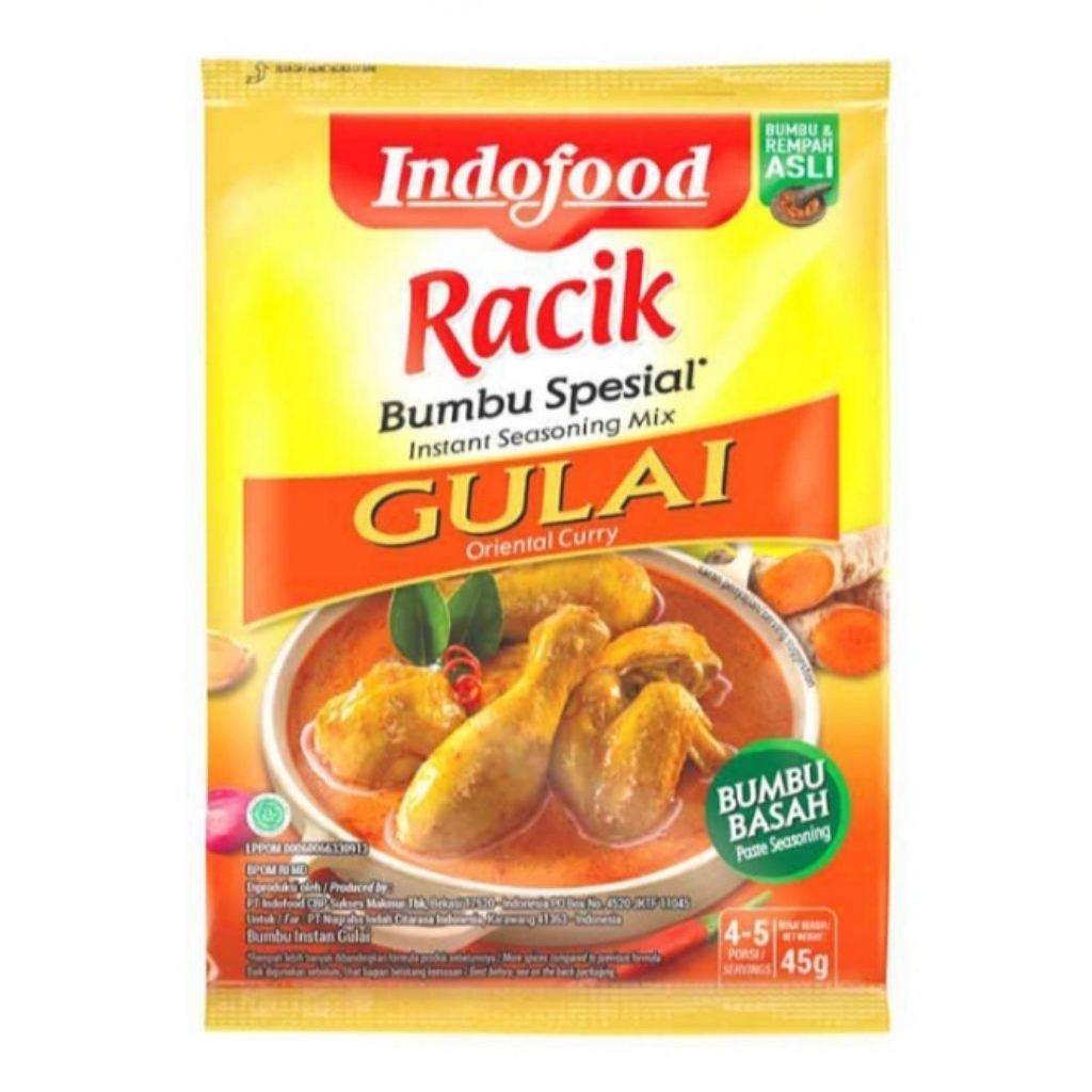 

bumbu racik Indofood gulai 45g