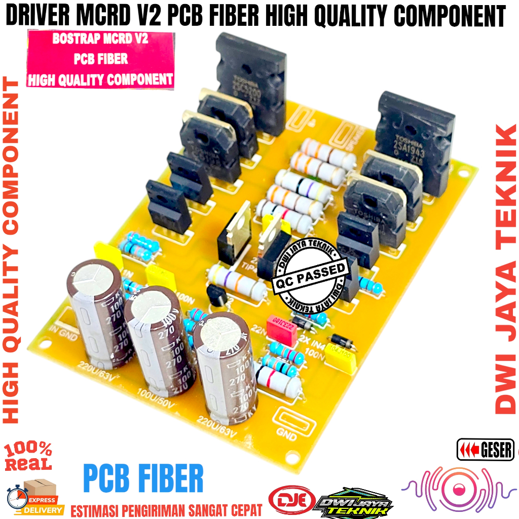 Driver MCRD V2 PCB Fiber High Quality Component