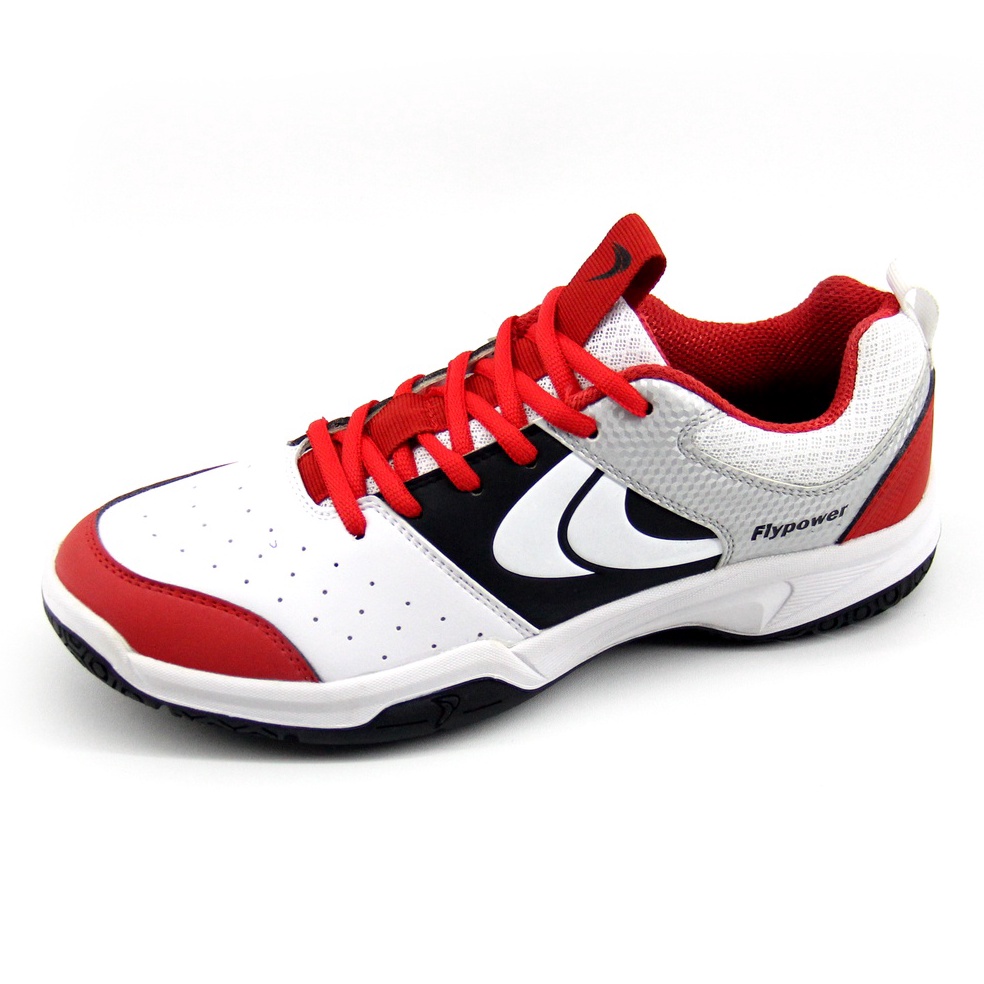 KODE M92U Flypower Sepatu Badminton Pawon 7 Red Black White
