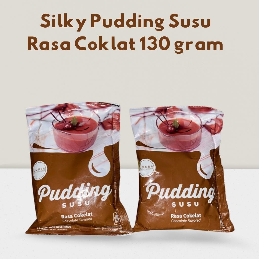 

Silky Pudding Susu rasa Coklat