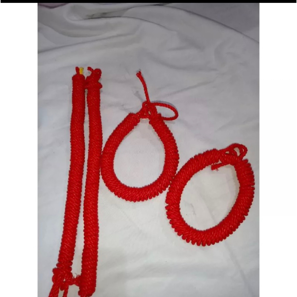 (Grosir)tali tambang pramuka 5 m , tali pramuka , tali koor pramuka , tali koor putih , perlengkapan