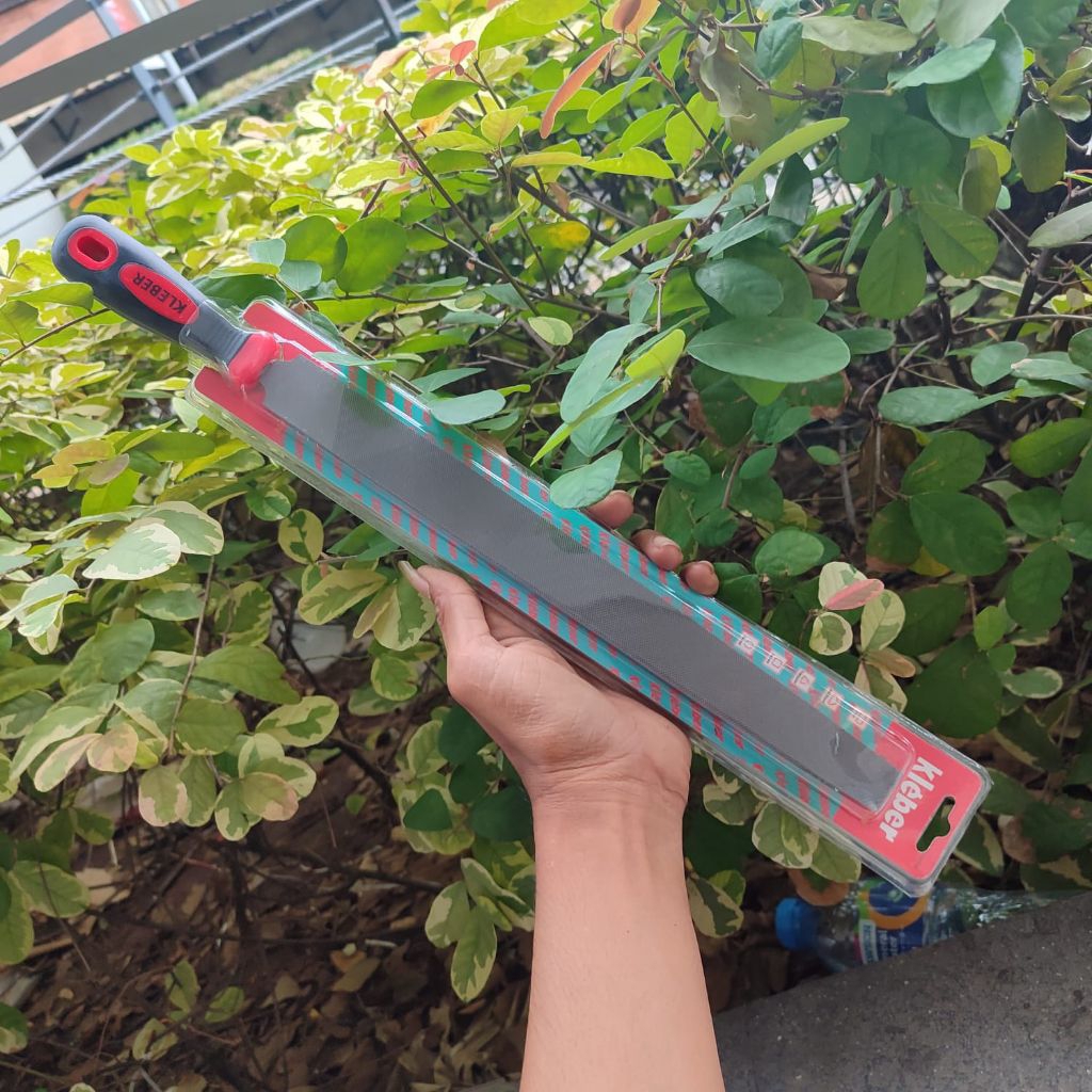 KLEBER Kikir Besi Model Plat 6" 8" 10" 12 Inch Kikir Besi - 12INCH