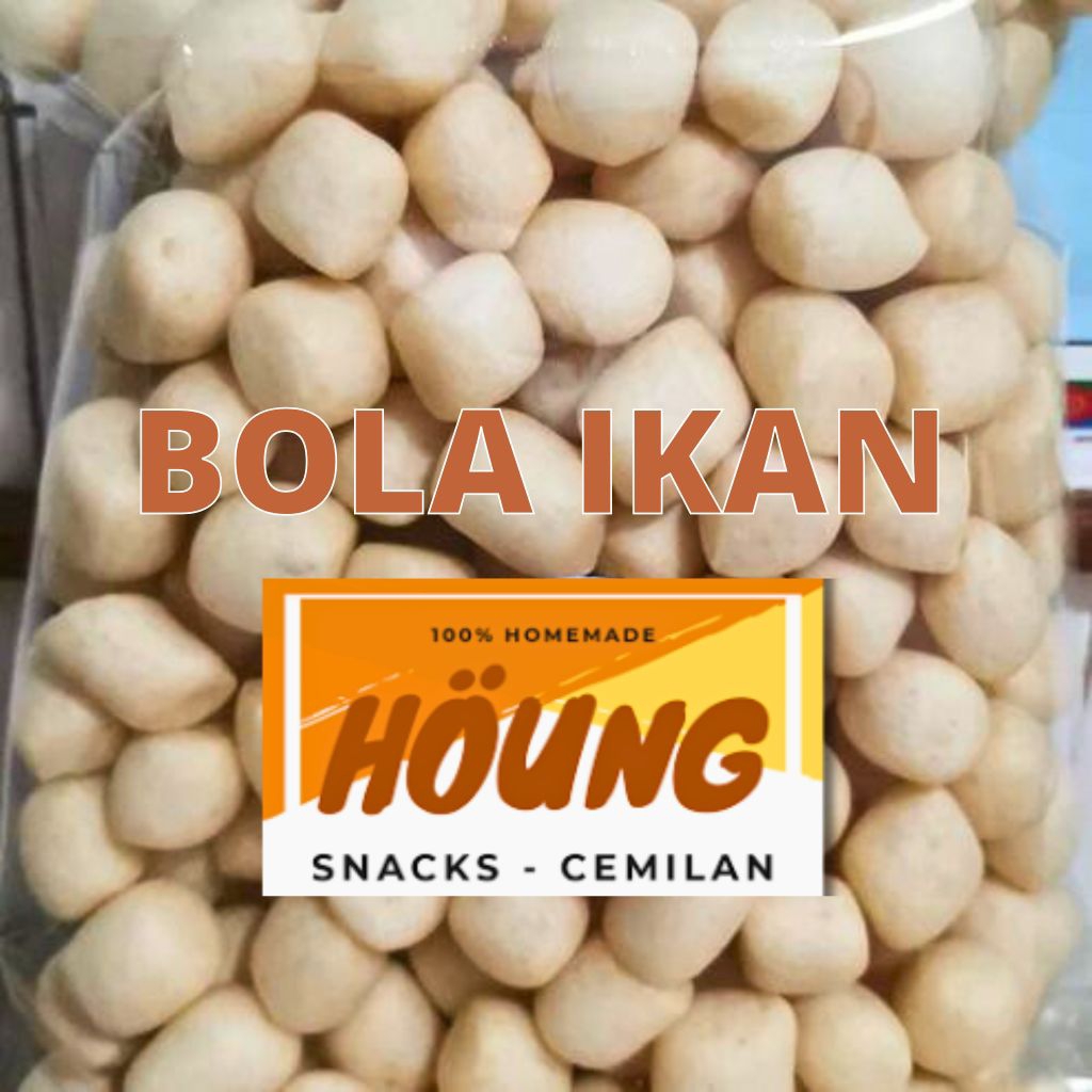 

Kerupuk Bola Ikan / Baso Ikan 120G