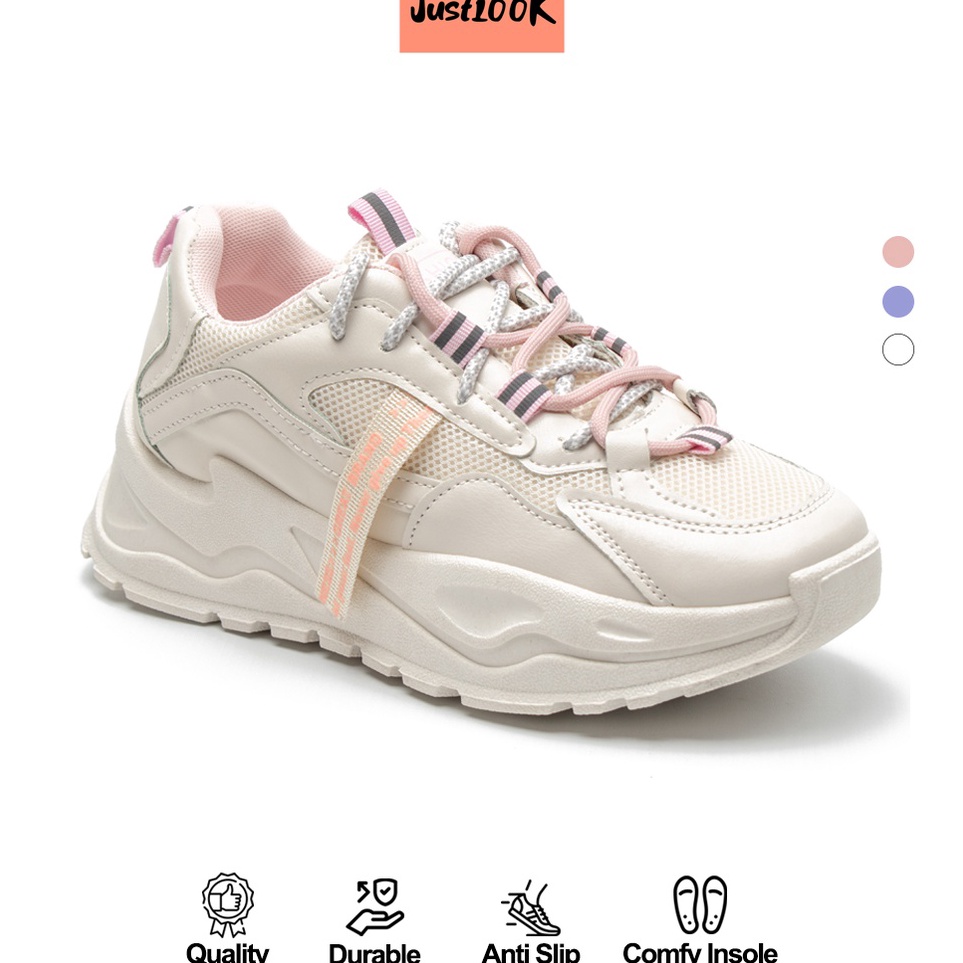 KODE K78Z JustLook Sohyun Sepatu Sneakers Wanita Sneakers Shoes Fashion Korea