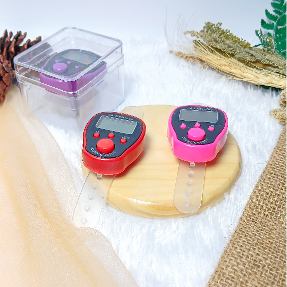 Tasbih digital led dan jam,tasbih eletrik led dan jam,Tasbih cincin led dan jam/TASBIH LUCU CINCIN L