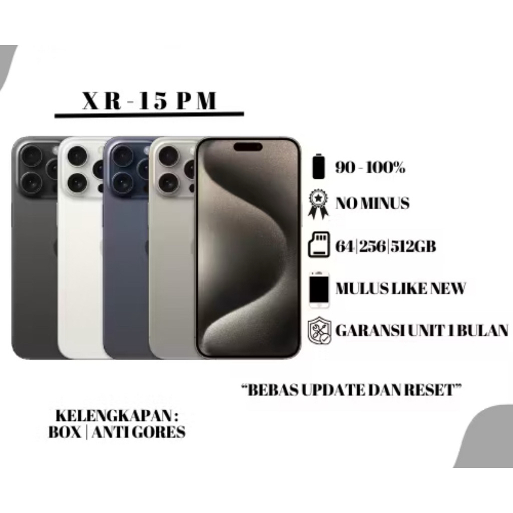 Iphone 15/14/13 pro max mesin xs