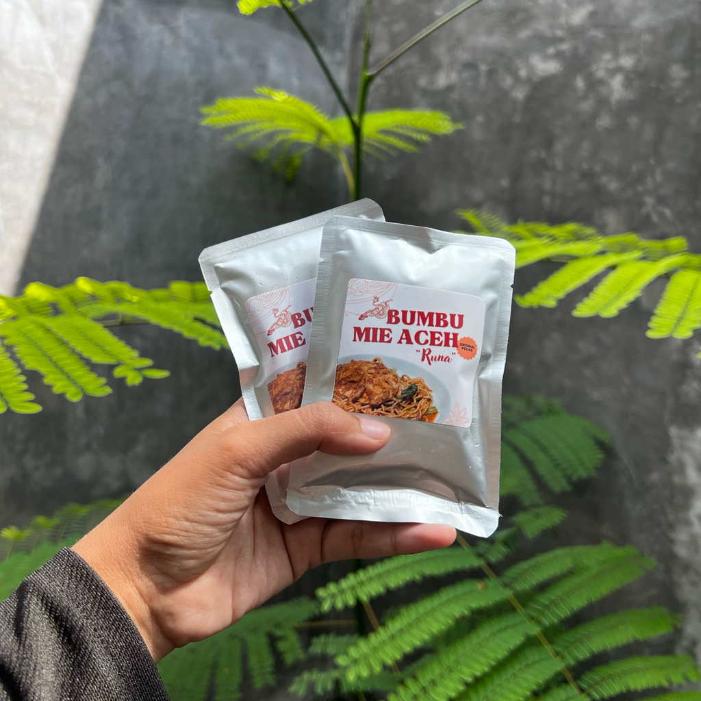 

Bumbu Mie Aceh Runa 50gr Sachet Homemade Halal Instan