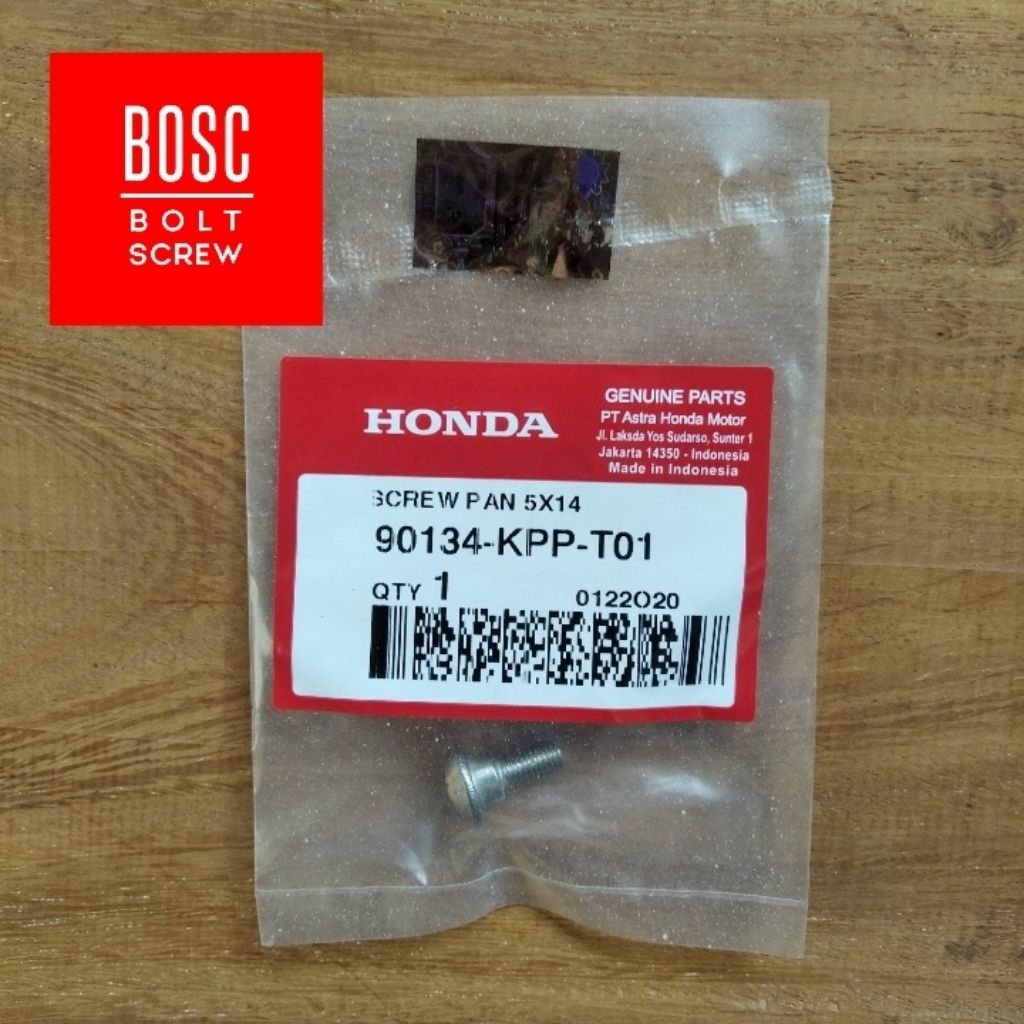 Baut L Fairing Depan CB150R CBR150R 5x14 mm 90134KPPT01 AHM