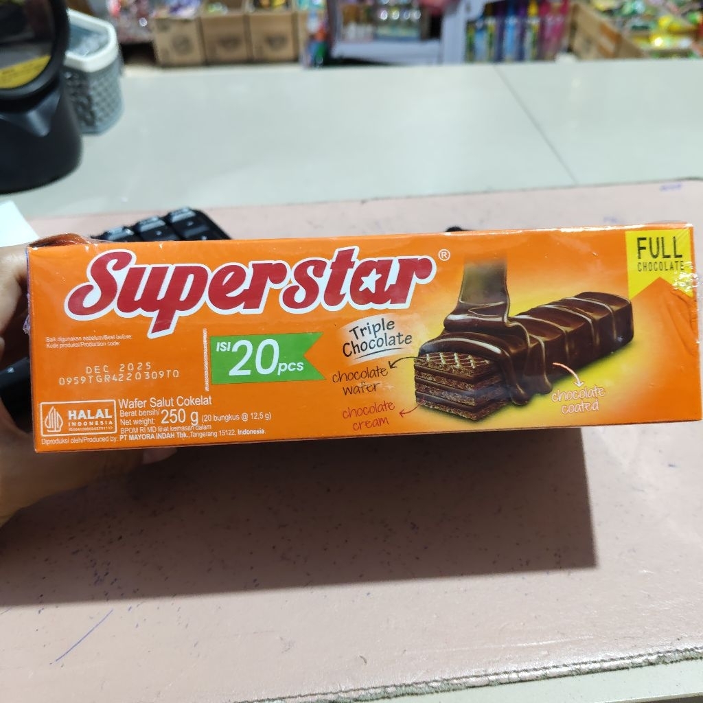 

Superstar 1 pak isi 20 pcs @12,5 gr