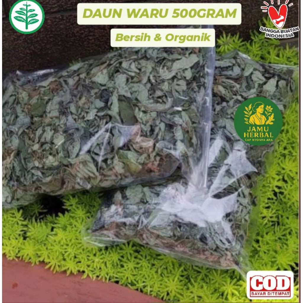 

Teh Daun waru kering Herbal 500 gram - Bersih & Organik 100% - Herbal by Aromea