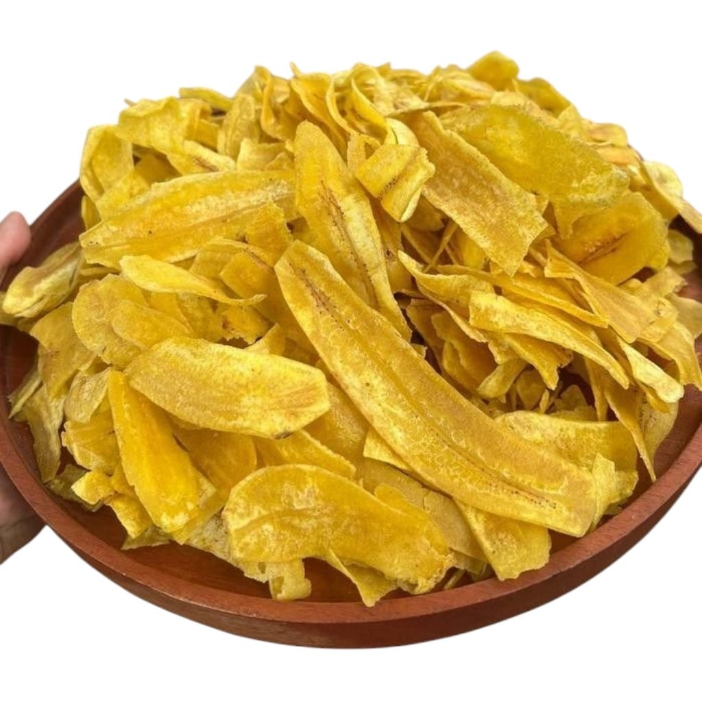 

Keripik Pisang Goreng Keju asin Crispy Renyah / 250grm dan 1kg Miko Snack