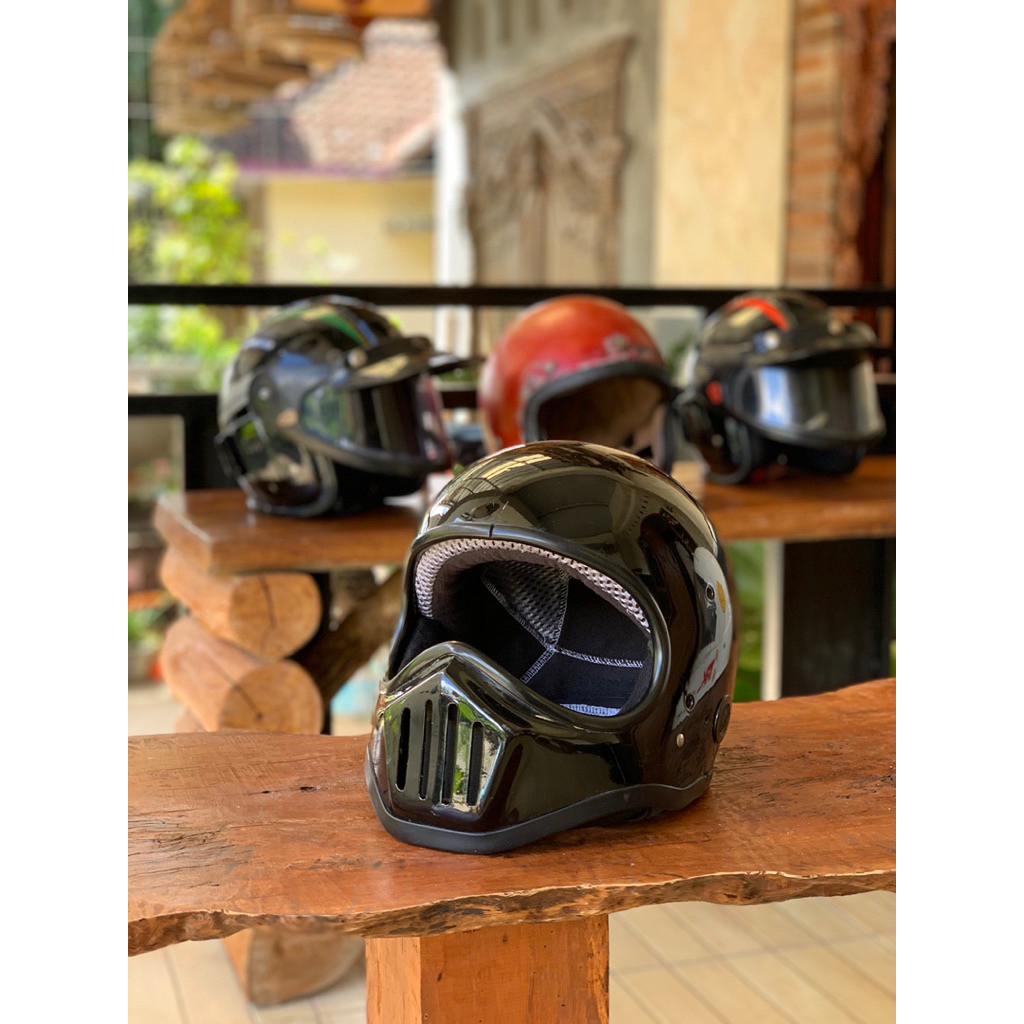 Helm Fullface Vintage Classic cakil DMI GAG VIGANO