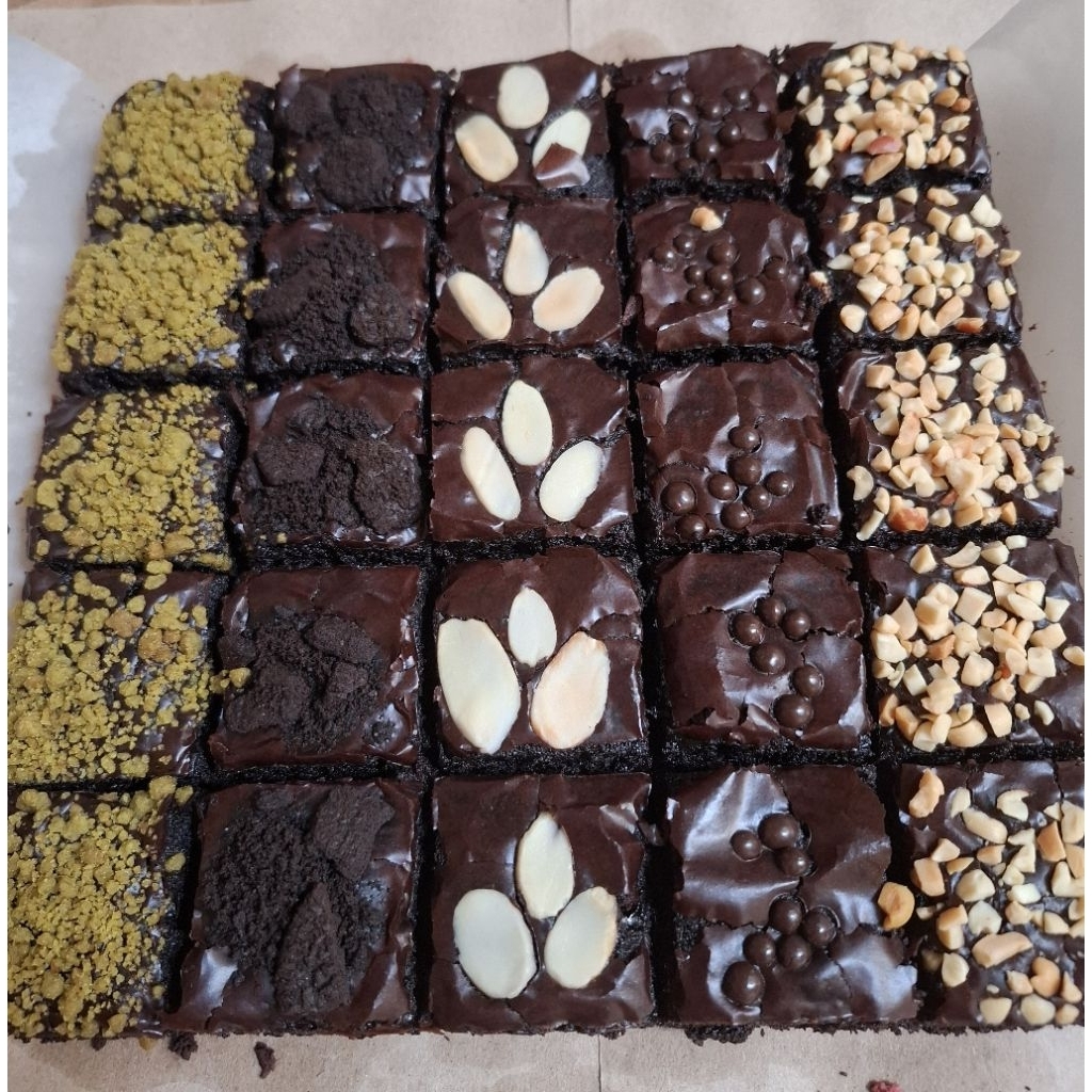 Dypra Fudgy Brownies | Brownies Panggang | Brownies Fudgy Bali