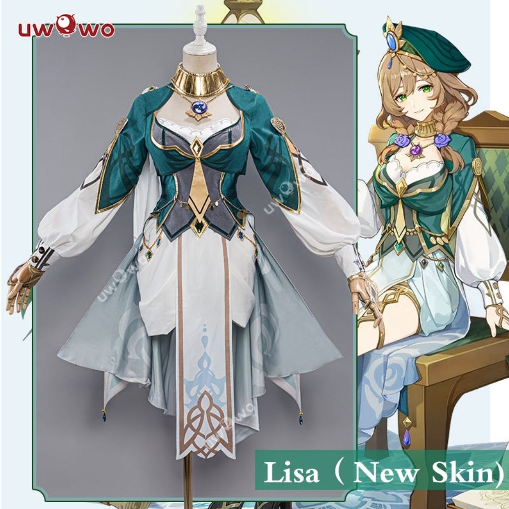 Genshin Impact Lisa Sumeru Cosplay Costume