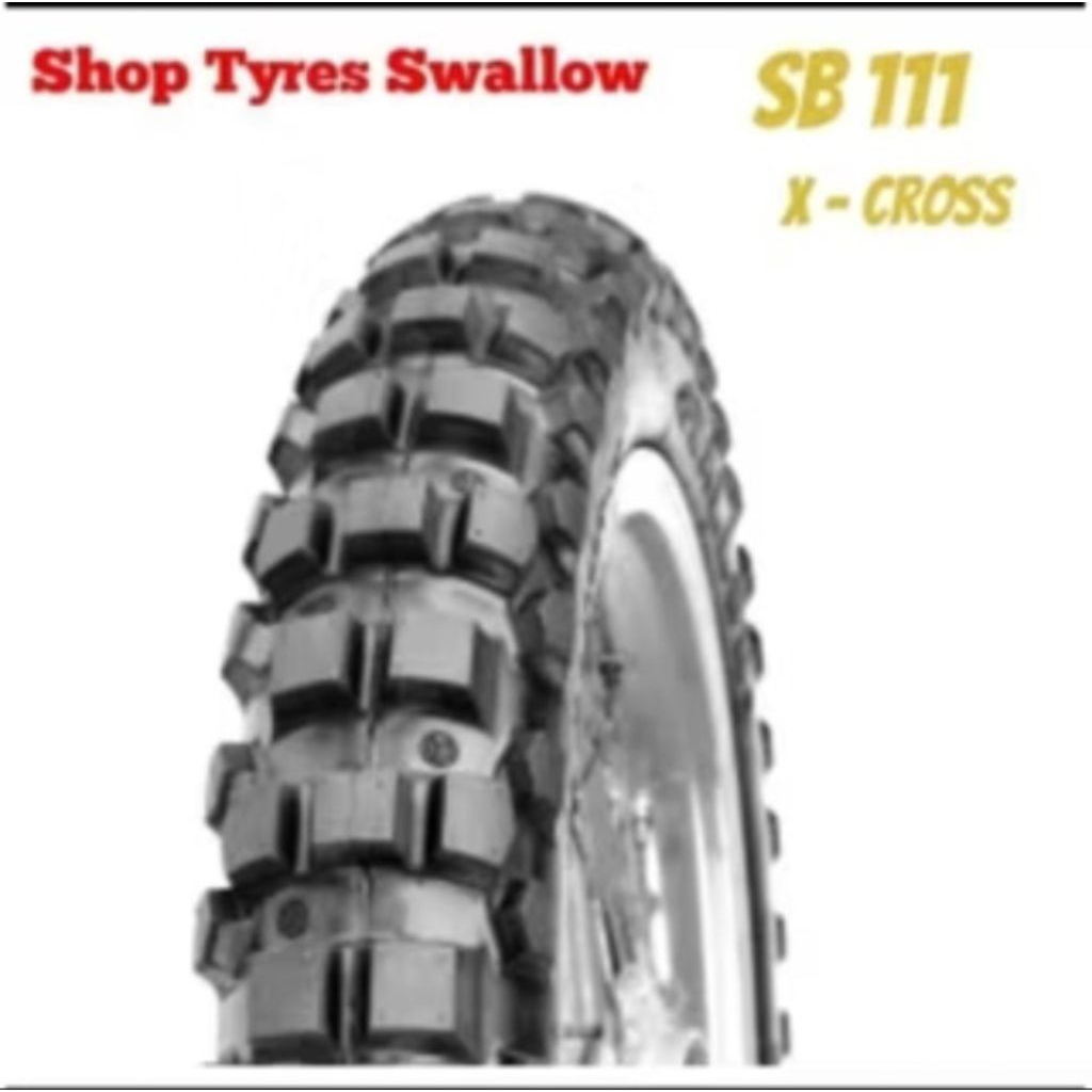 Ban Xcross 275-18 / 300-18 X Swallow cross. ban cangkul tanah tahu petak