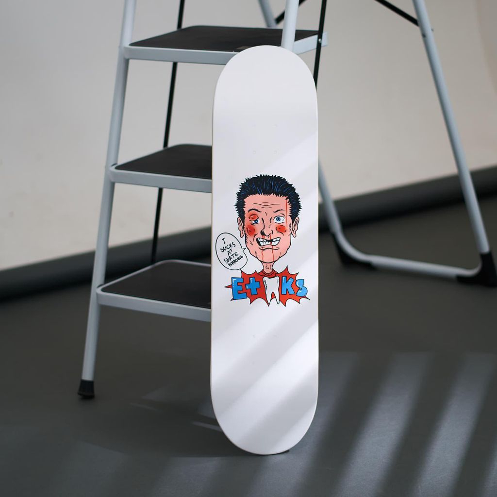 Papan Etaks Skateboard Deck (No Griptape) Co