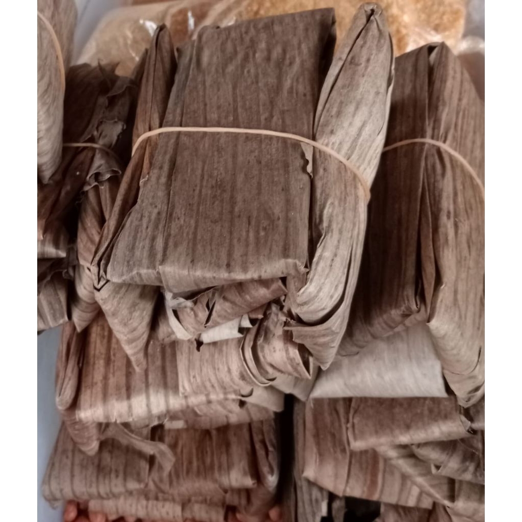 

Tauco Kering Bungkus Daun Pisang