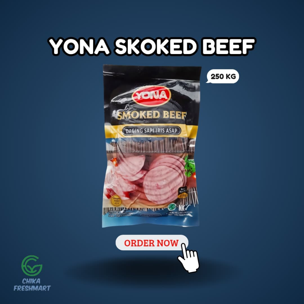 

YONA SMOKED BEEF 250GR/500GR