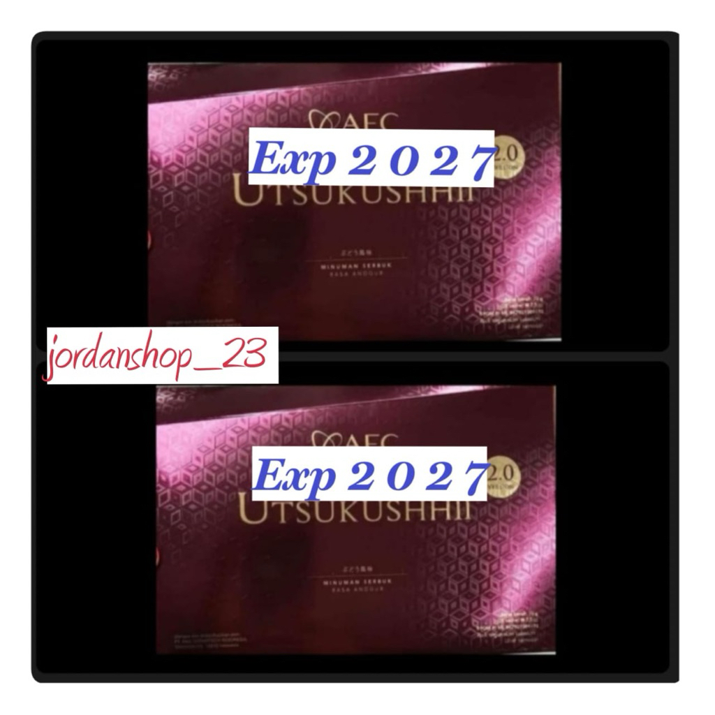 

PAKET DUO UTSUKUSHI GOLD AFC JAPAN # JORDANSHOP_23