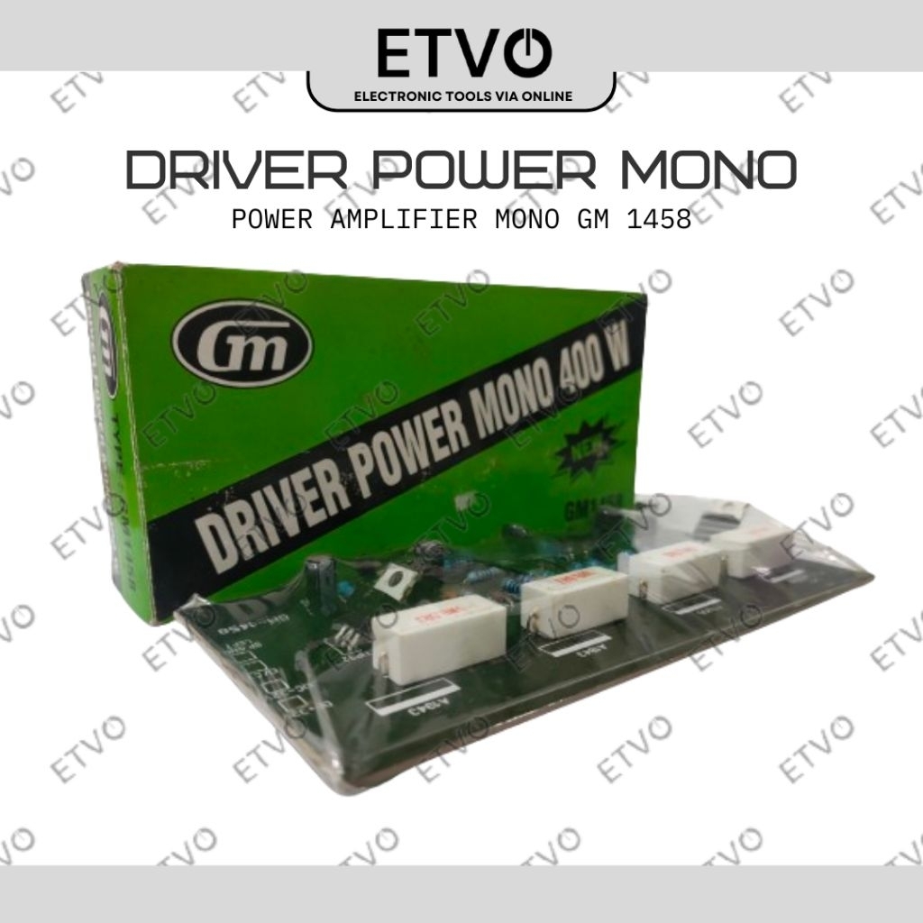 Driver Power Mono 400Watt GM1458